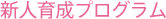 新人育成プログラム