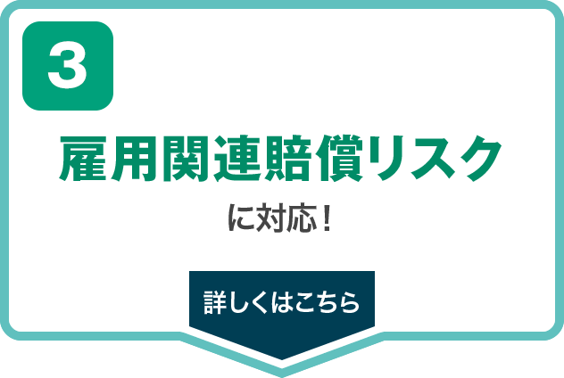 使用者賠償責任補償万一の高額賠償リスクに対応!